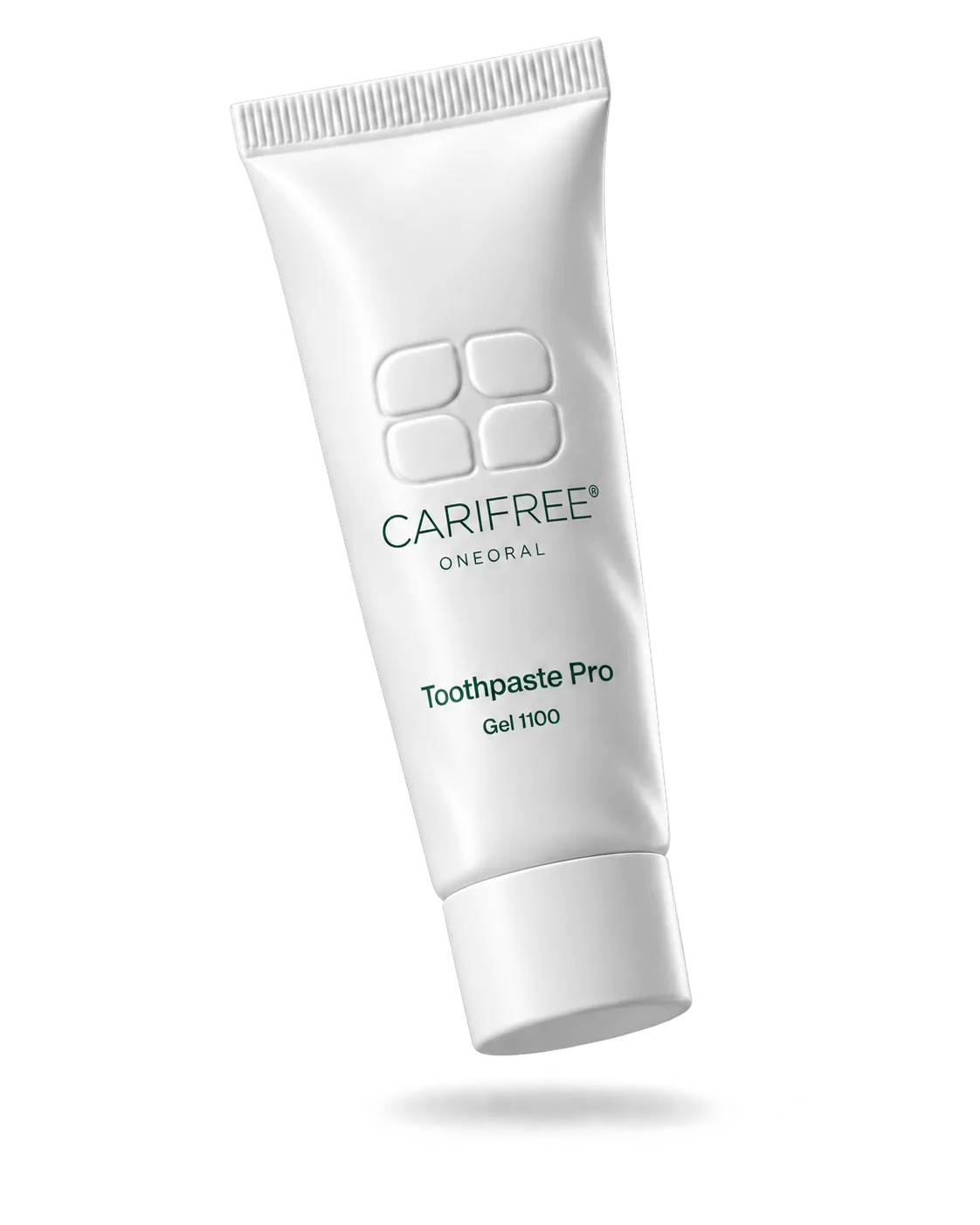 White CariFree ONEORAL Toothpaste Pro Gel 1100 tube