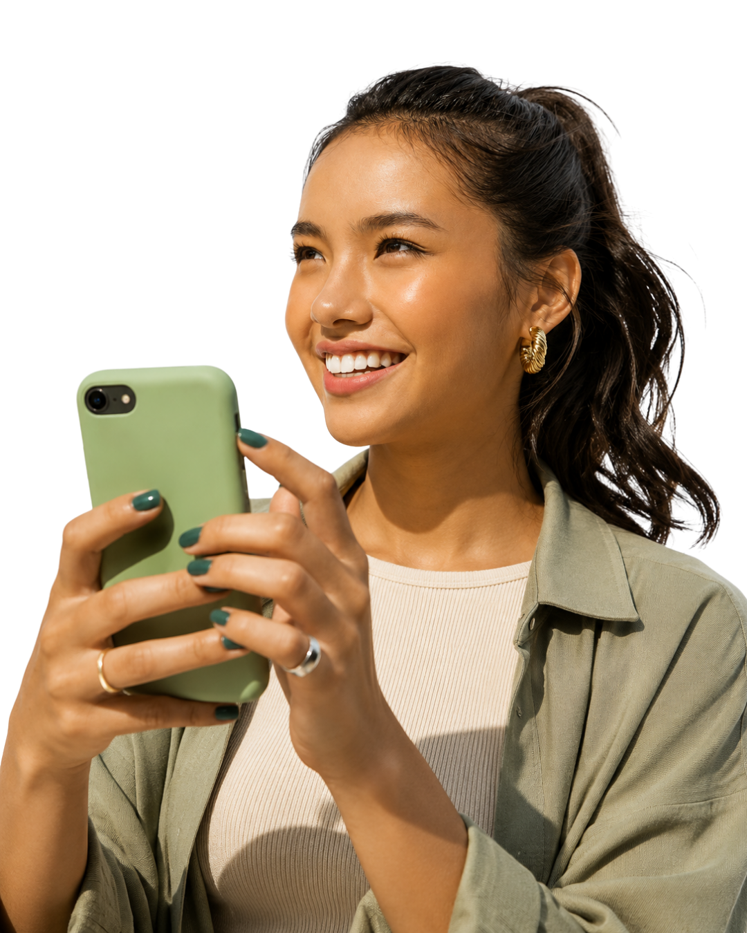 A OneOral member messaging her dentist